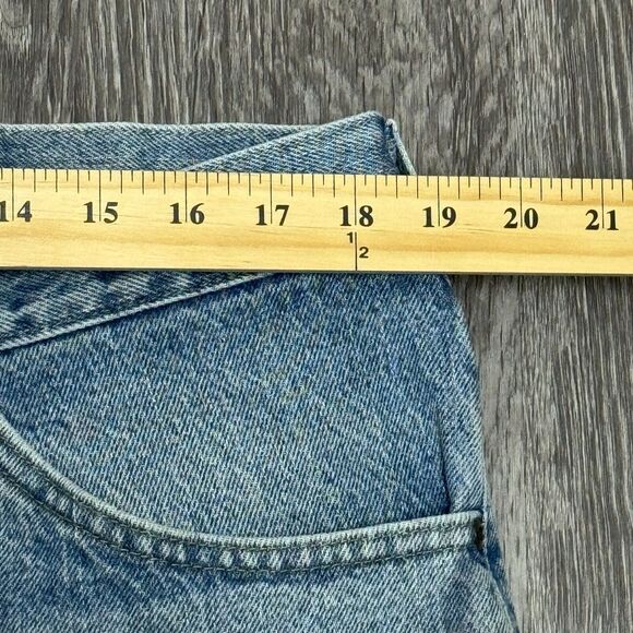 VIntage Lee Jeans Mens 37x31 Blue Light Wash Straight Leg Denim‎ Cowboy Workwear - Picture 5 of 11